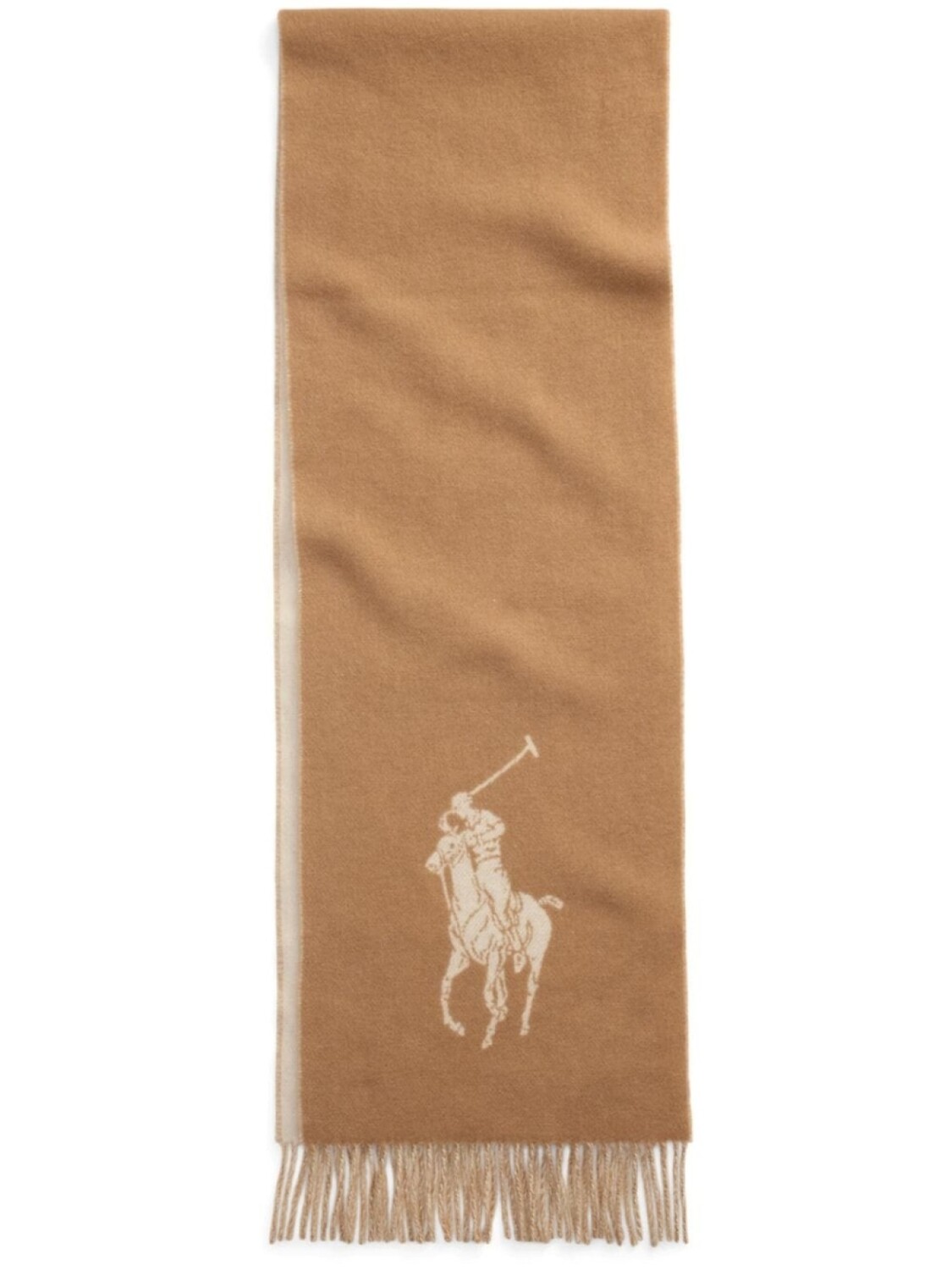 

Polo Ralph Lauren шарф Polo Pony, нейтральный цвет