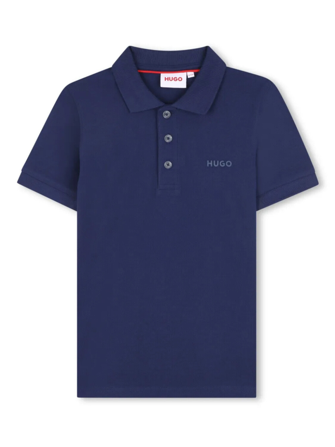 

HUGO KIDS рубашка поло с логотипом, синий
