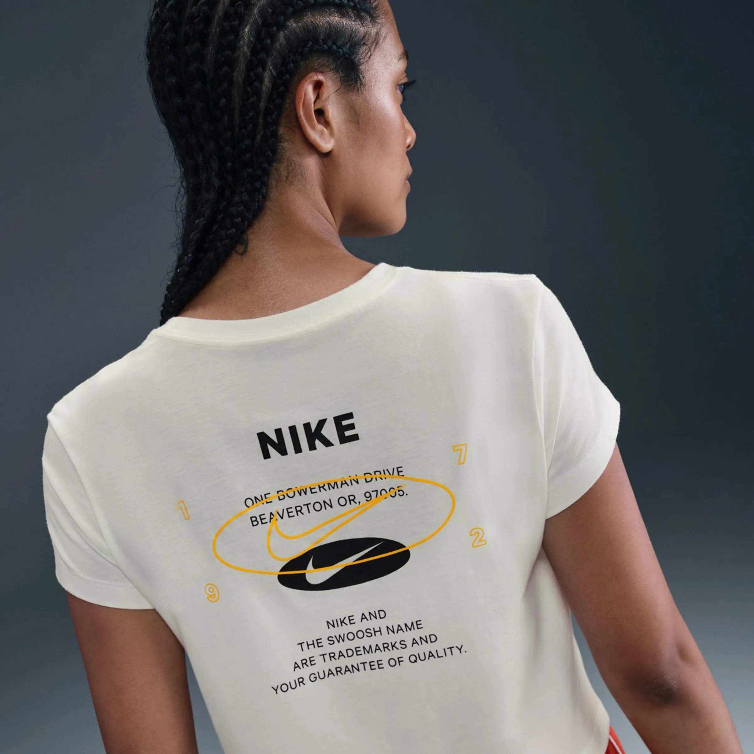 Женская футболка Sportswear Nike, белый — фото 4