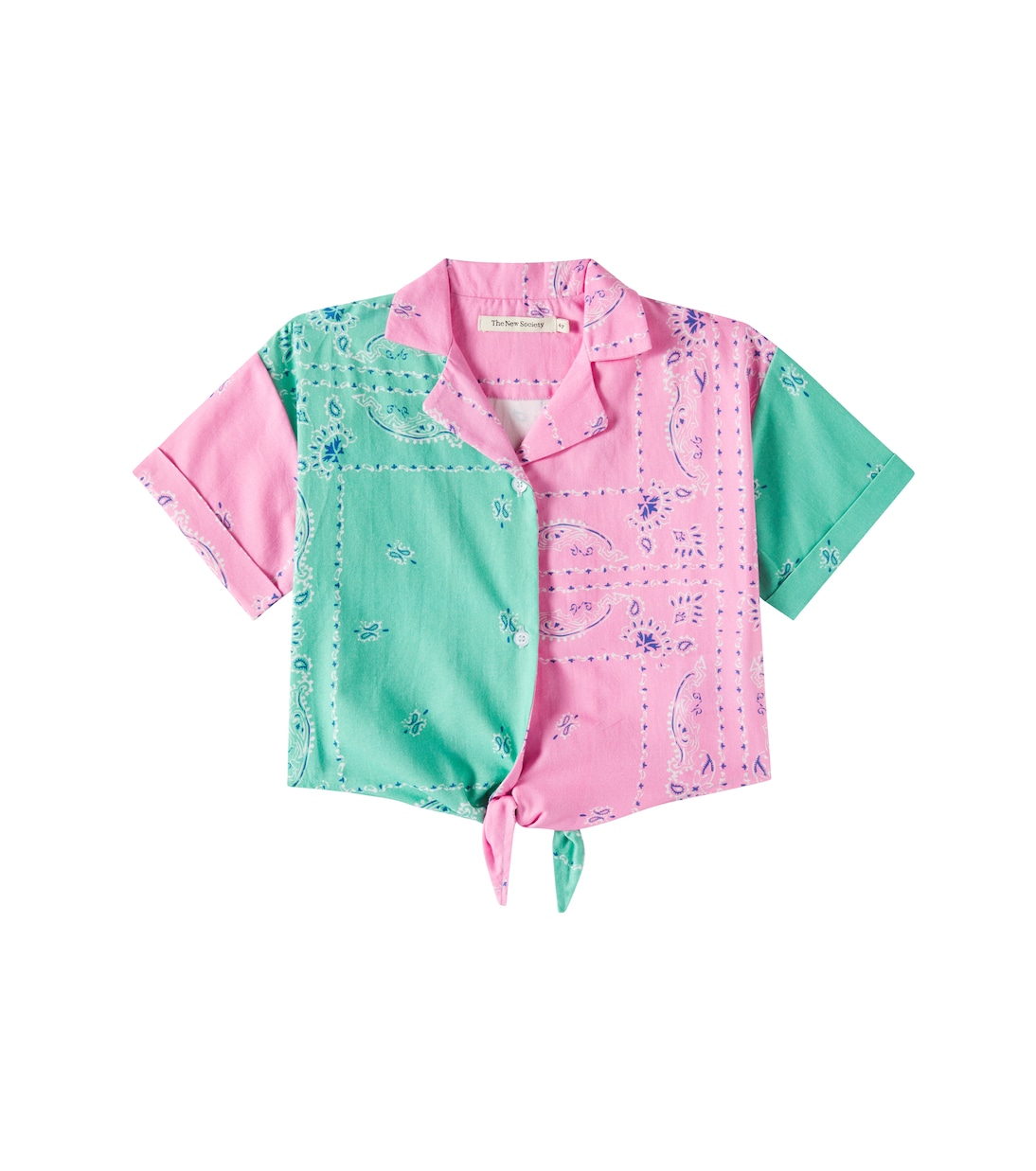 

Хлопковая рубашка-бандана Mileto The New Society, Bandana Hibiscus Jade