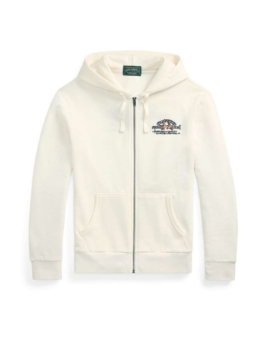 

Худи с капюшоном на молнии Polo Ralph Lauren SEASONAL, White