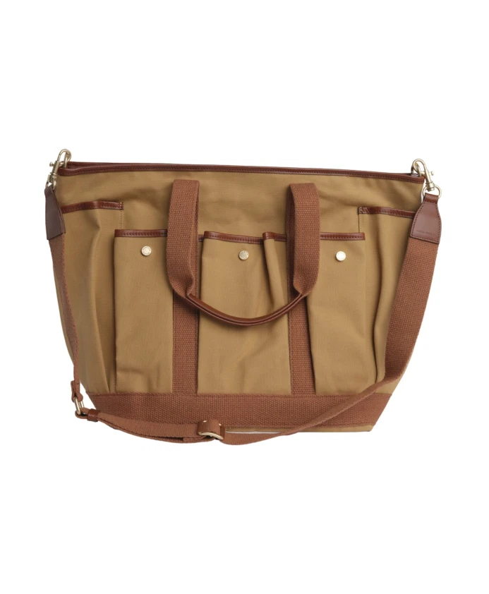 

Рабочая сумка из парусины бежевого цвета Vanessa Bruno, бежевый