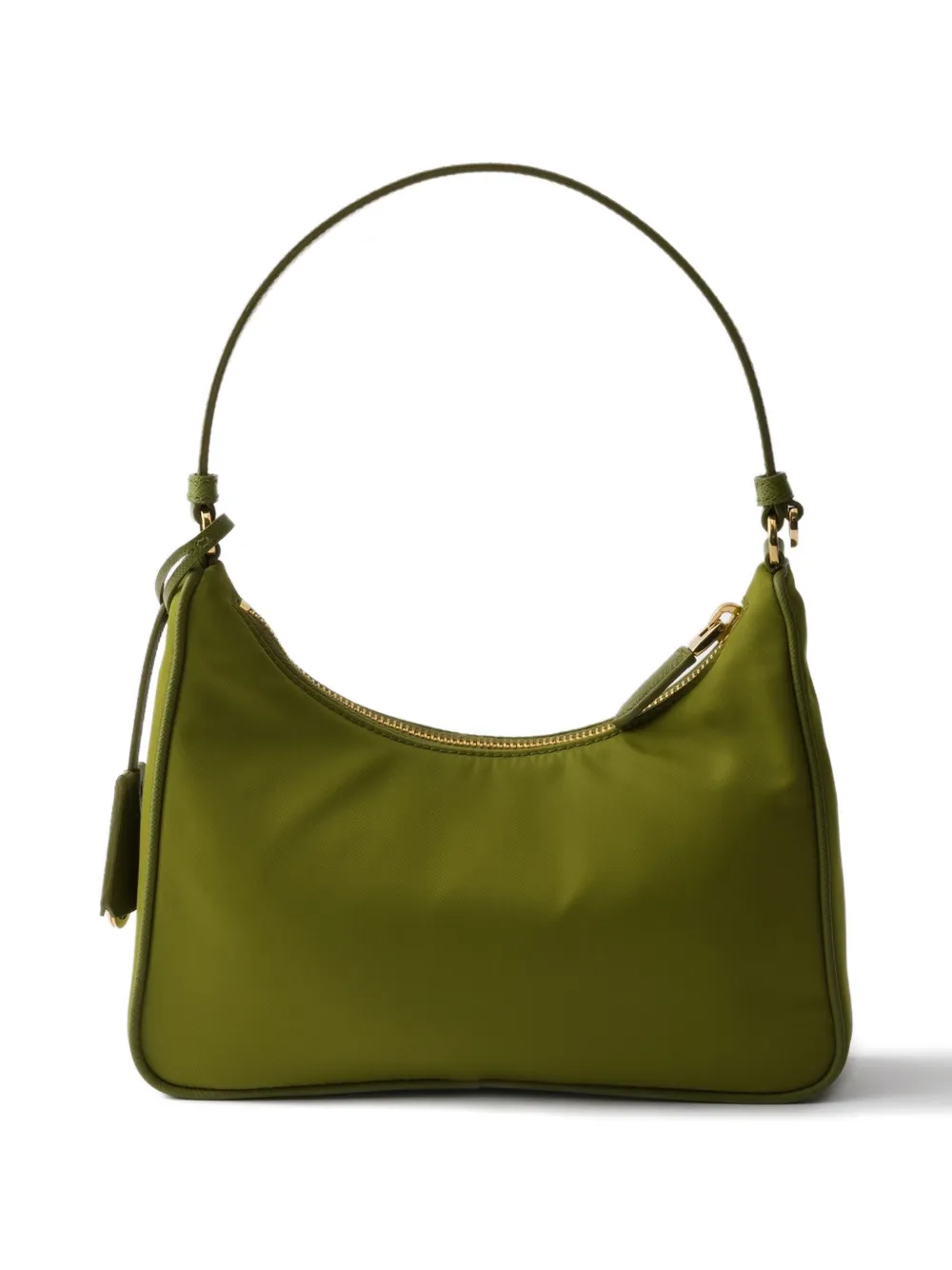 Мини-сумка Prada Re-Edition 2005 из Re-Nylon и сафьяновой кожи, зеленый — фото 2