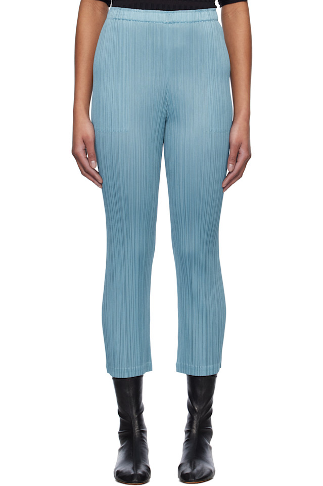 

Ежемесячные цвета январьские брюки Pleats Please Issey Miyake, мультиколор