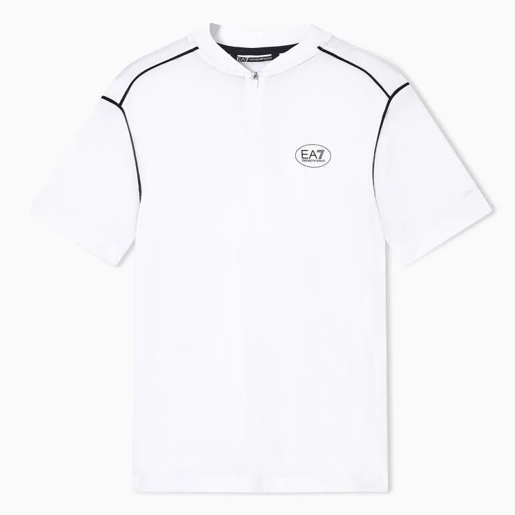 EMPORIO ARMANI Кардиган Unisex White Stand Collar Moderate