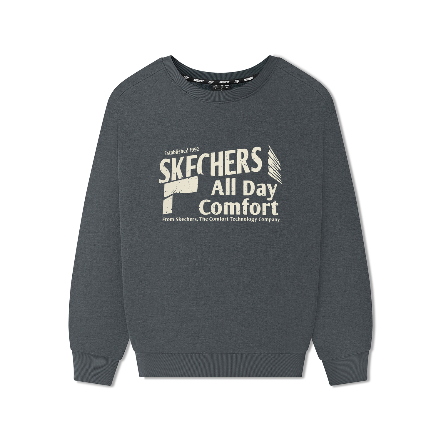 

Спортивный свитшот Unisex Skechers, серый