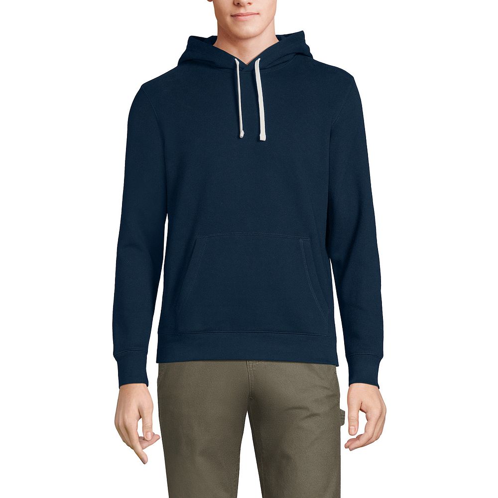 

Пуловер с капюшоном Big & Tall Lands' End Serious Sweats, цвет Radiant Navy