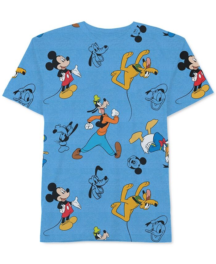 

Футболка с рисунком Друзья Disney, синий
