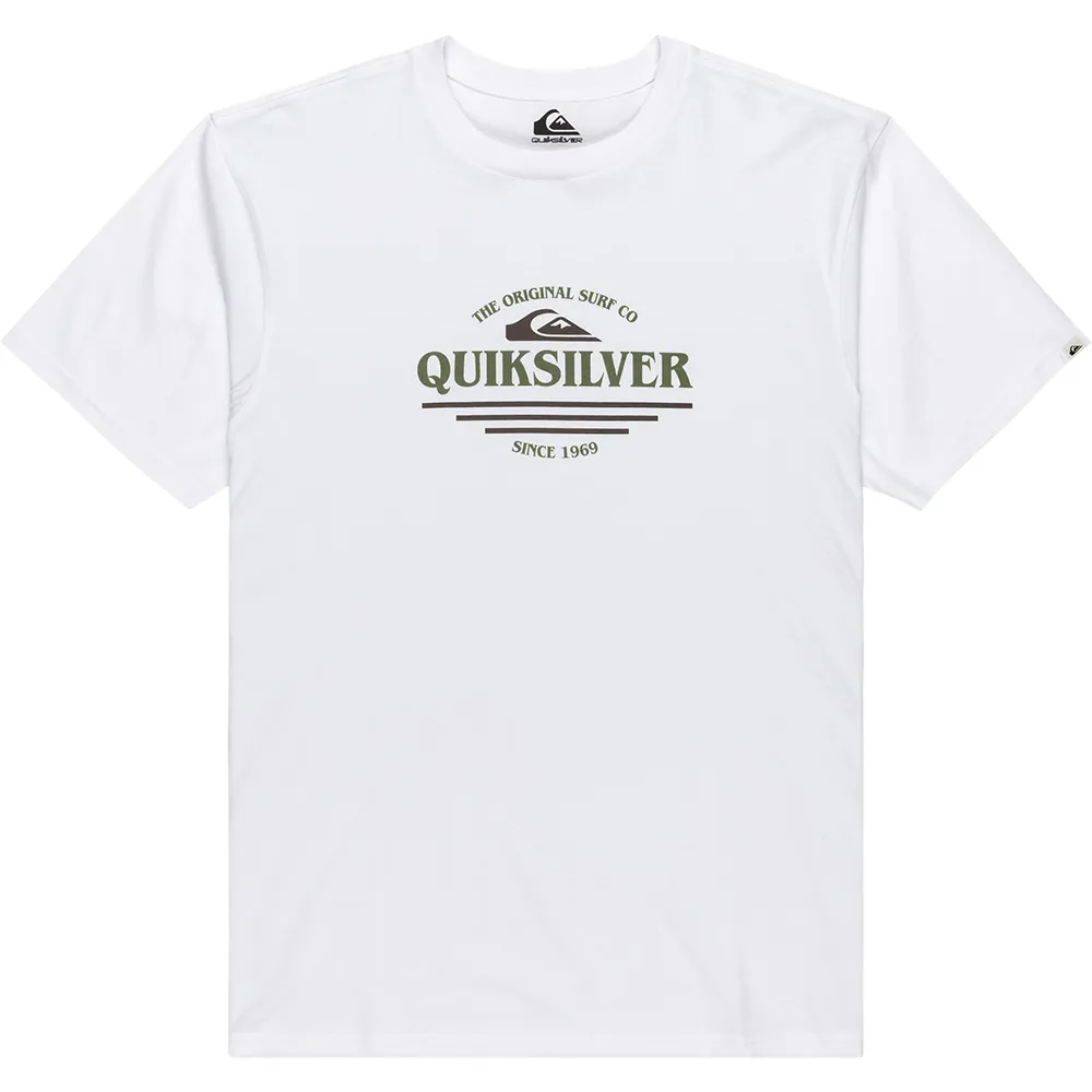 

Футболка с коротким рукавом Quiksilver Type Line, белый