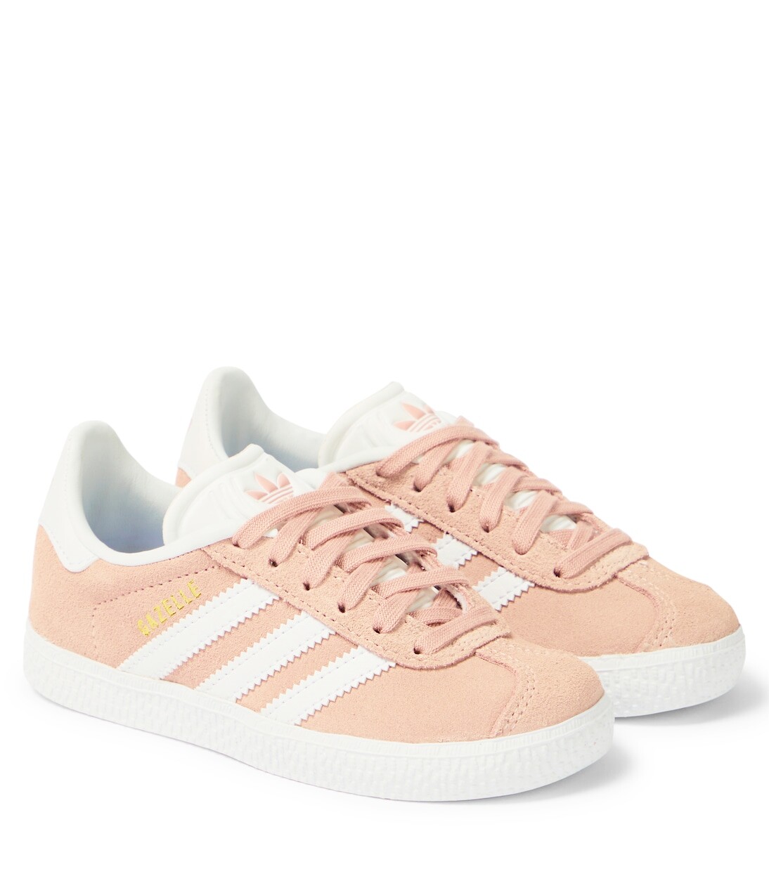 

Кроссовки gazelle замшевые Adidas Originals Kids, розовый