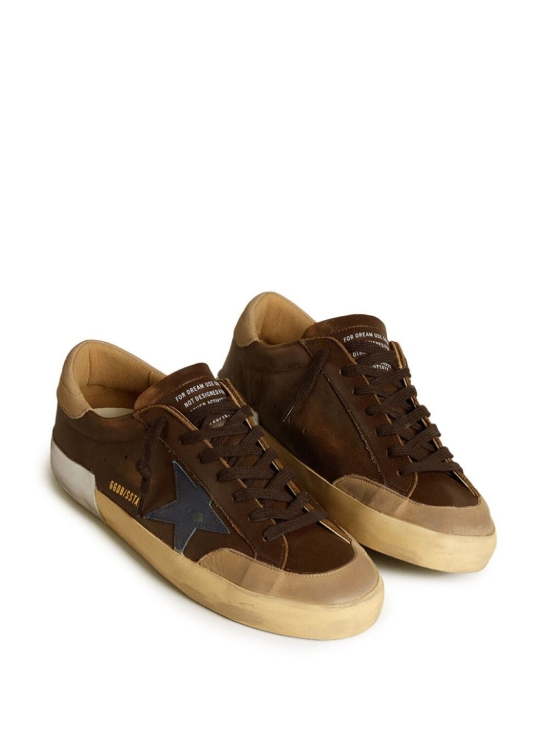 

Кроссовки Golden Goose Super-Star, коричневый