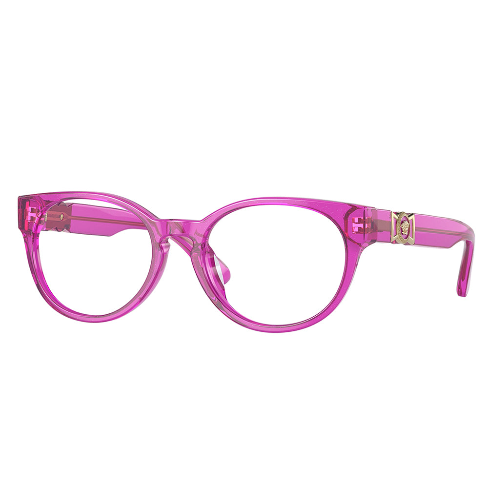 

Versace VK 3323U 5375 47 мм Детские овальные очки 47 мм, цвет fuchsia glitter