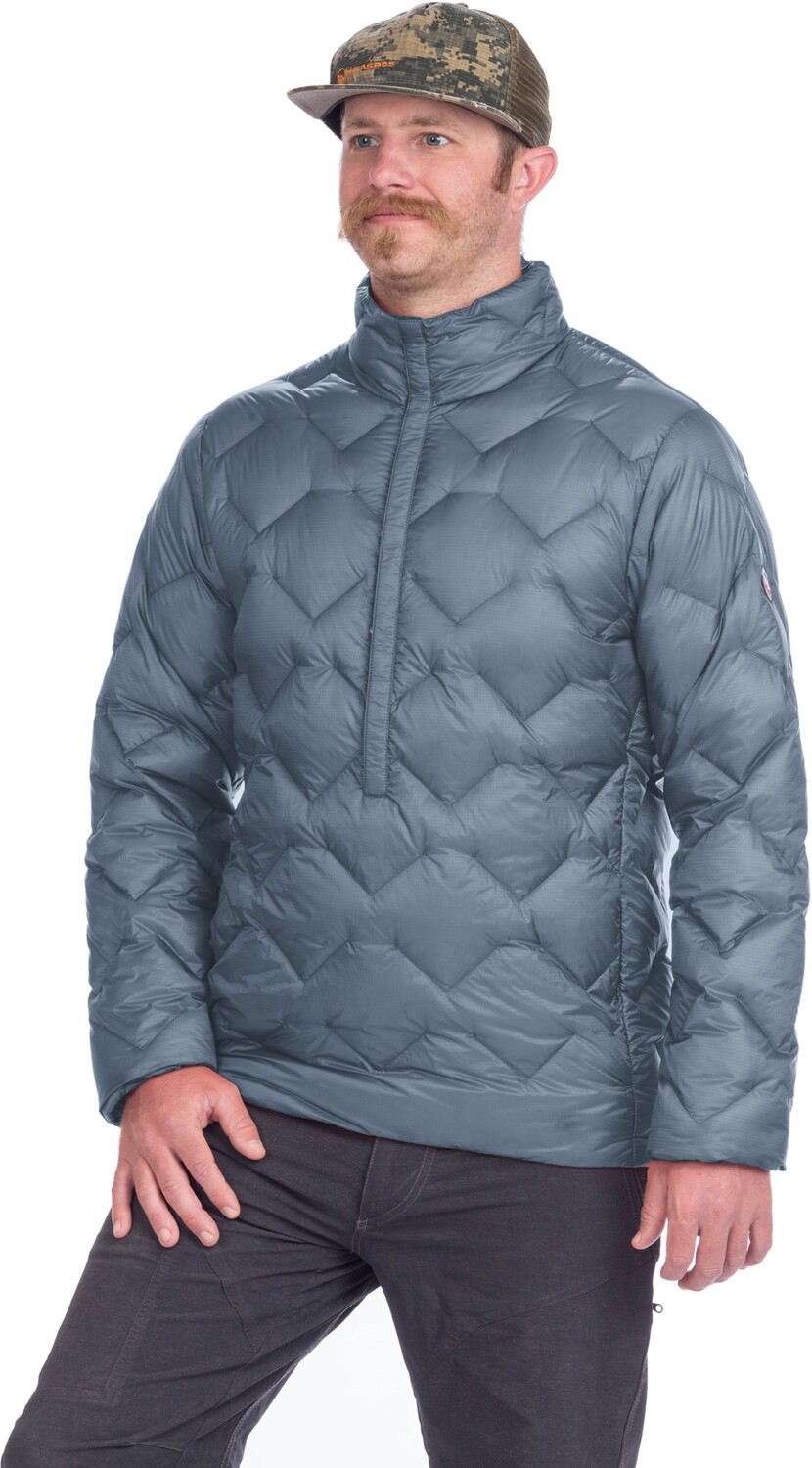 

Утепленный пуловер Danvers — мужской Big Agnes, серый