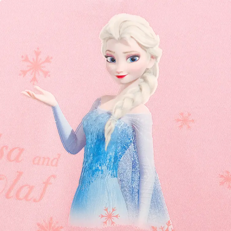 Disney Повседневный спортивный костюм розовый для детей 3-7 лет — фото 3