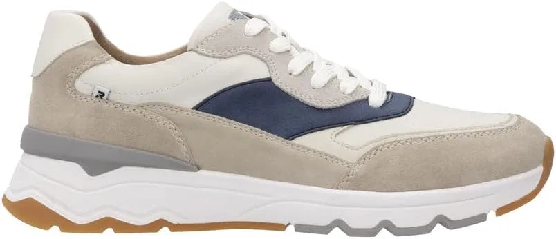 Мужские кроссовки Rieker Sport & Style U0906 Zed, Clay Crema Offwhite Jeans Ginger Quartz Offwhite — фото 4