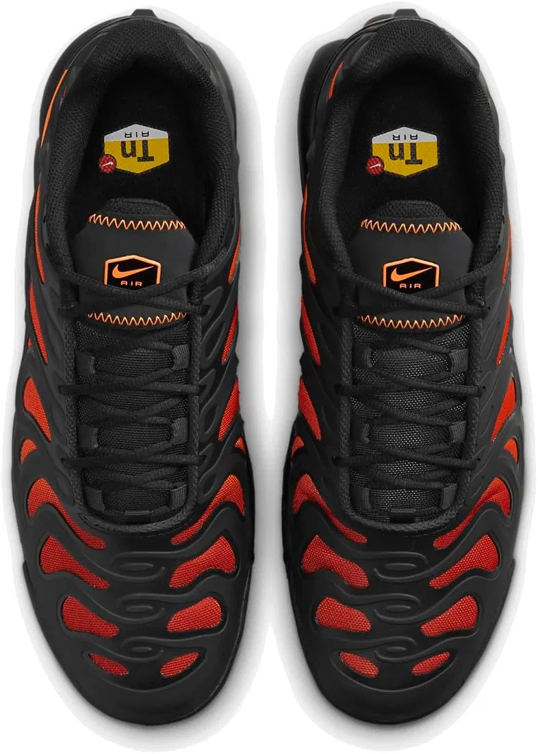 Мужские кроссовки NIKE Air Max Plus TN Drift, Off Noir Hyper Crimson Black — фото 4