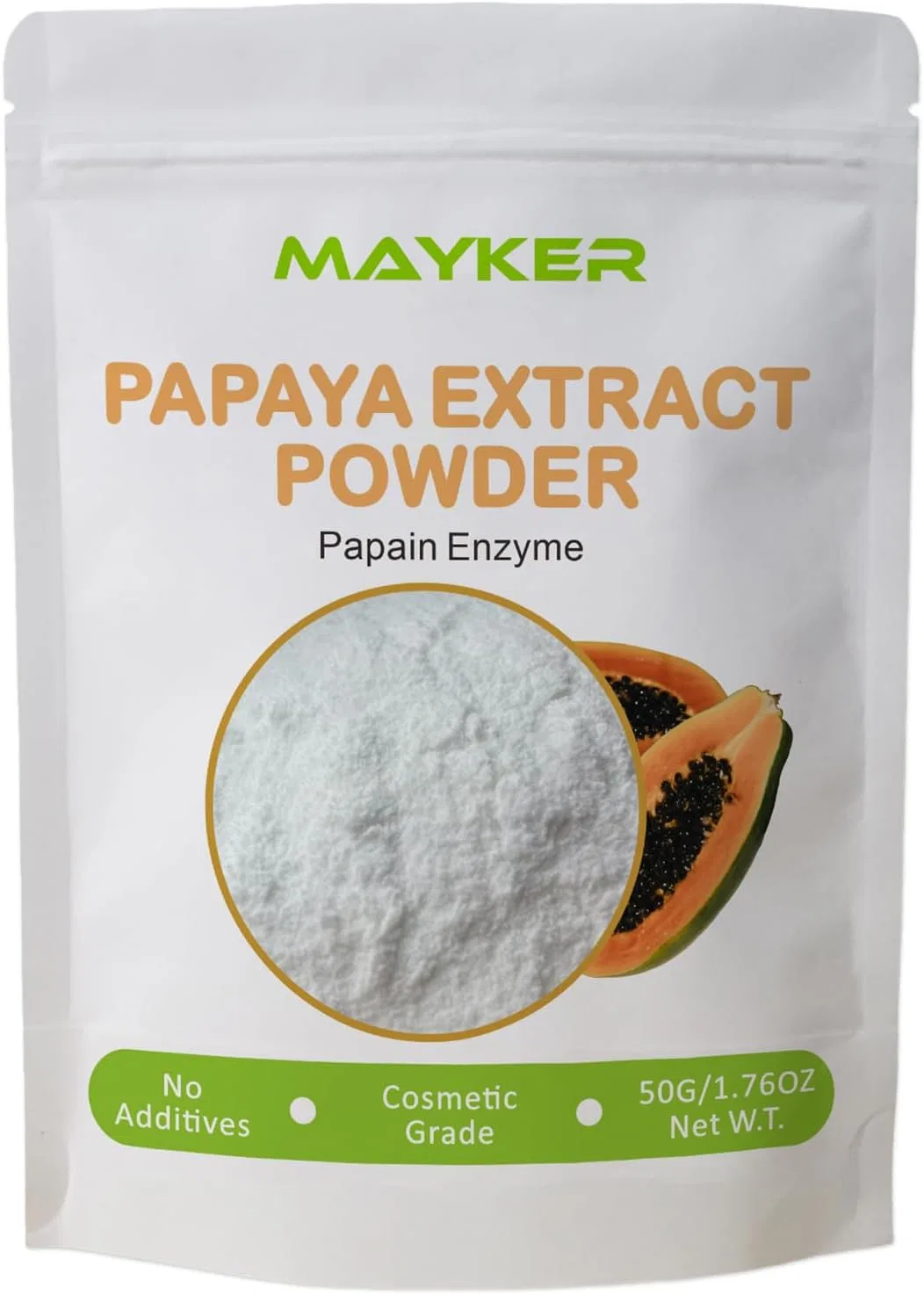 Пудра для лица эксфолиирующая Mayker с папаином, 49.9 г