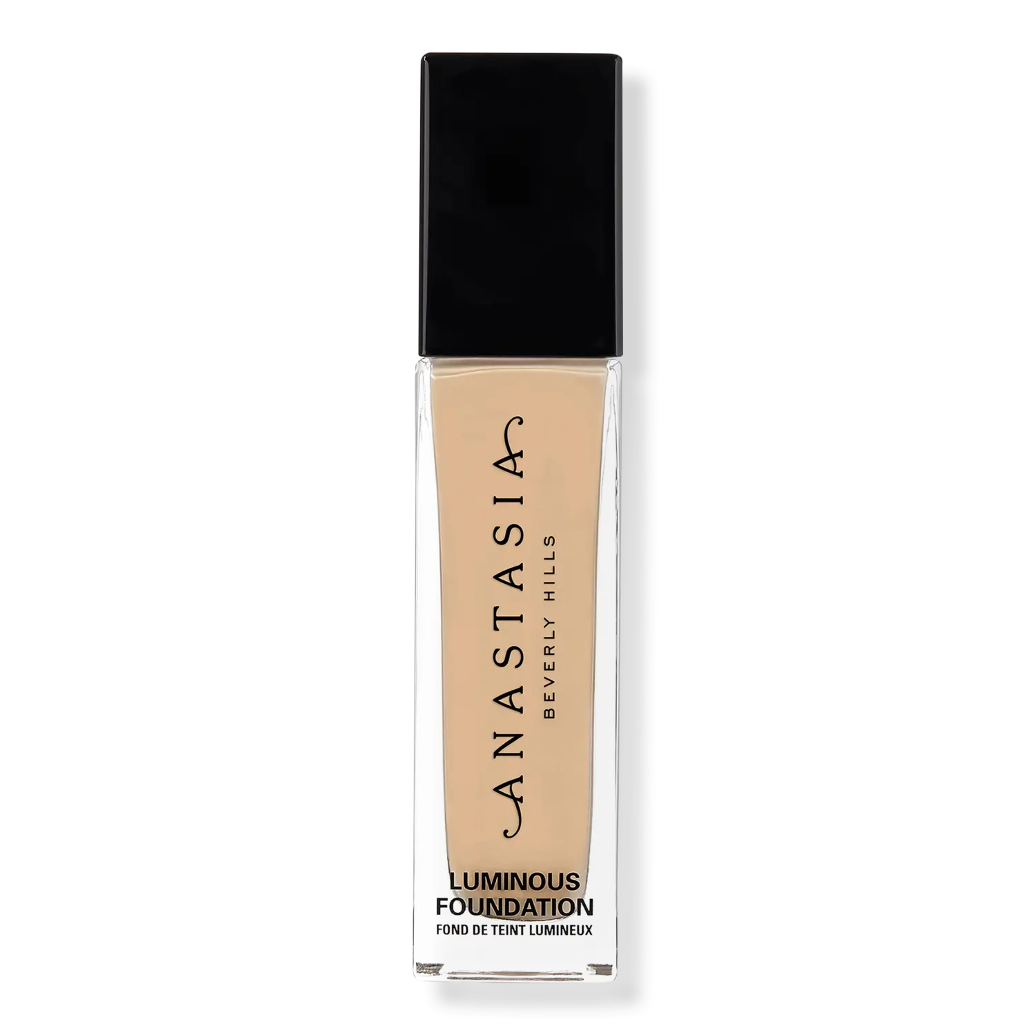 

Тональная основа средней плотности, с естественным финишем и эффектом сияния. Anastasia Beverly Hills, 220N (light skin with a neutral peach undertone)