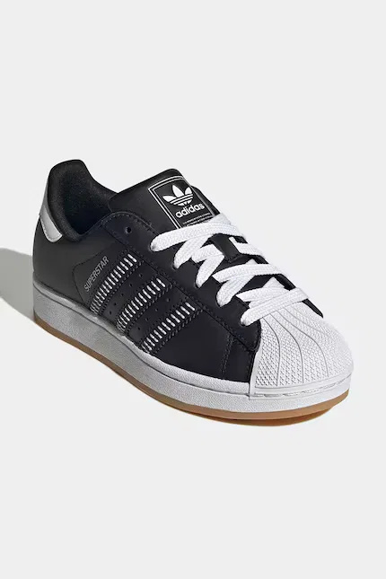 Кроссовки детские SUPERSTAR II Adidas Originals, черный — фото 2