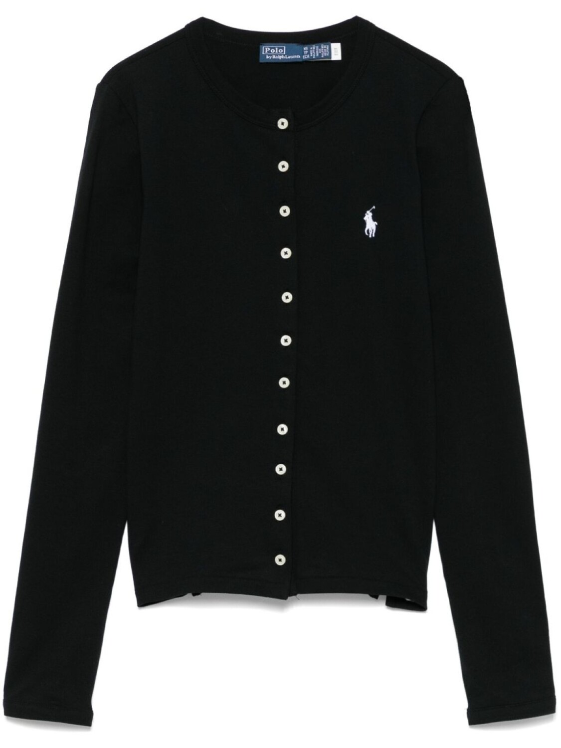 

Polo Ralph Lauren рубашка с вышивкой Polo Pony, черный