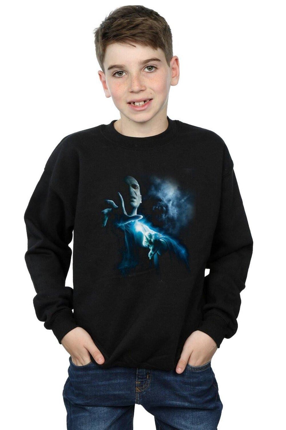 

Толстовка с тенью Волдеморта Harry Potter, черный