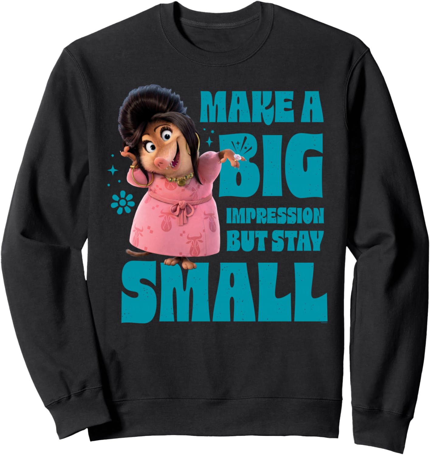 

Толстовка Disney Zootopia Fruit Make a Big Impression But Stay Small, черный