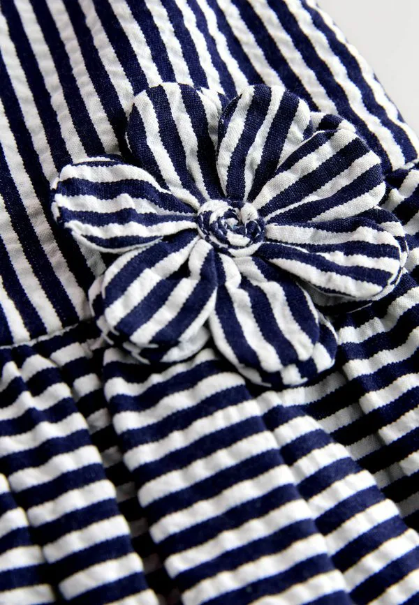 Платье для выпускного бала/дня с корсажем, прямого кроя. Next, Navy Stripe — фото 2