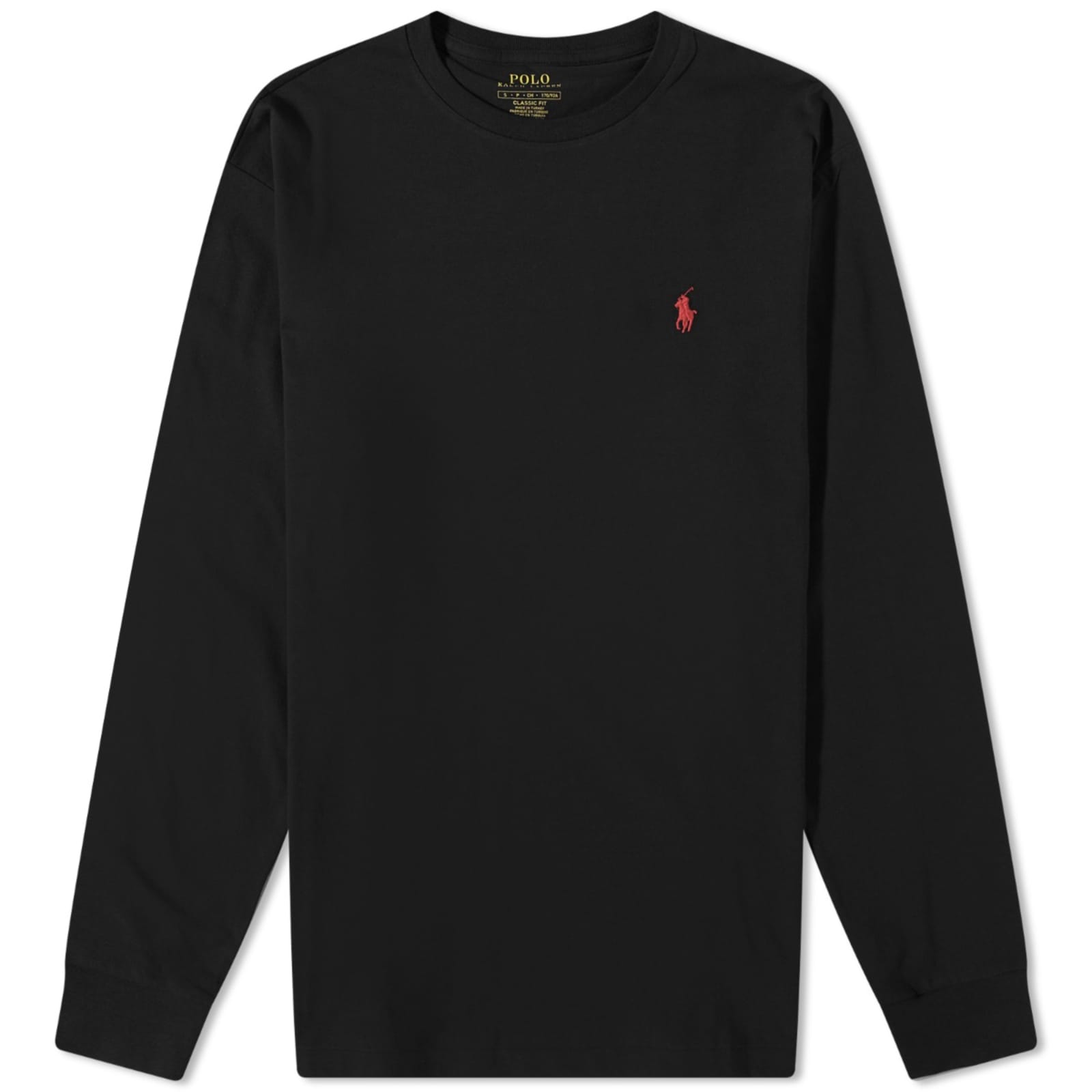 

Футболка Polo Ralph Lauren Long Sleeve, цвет Polo Black