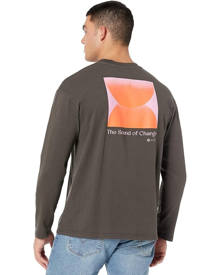 

Футболка Rhythm Blend Vintage Long Sleeve T-Shirt, цвет Vintage Black