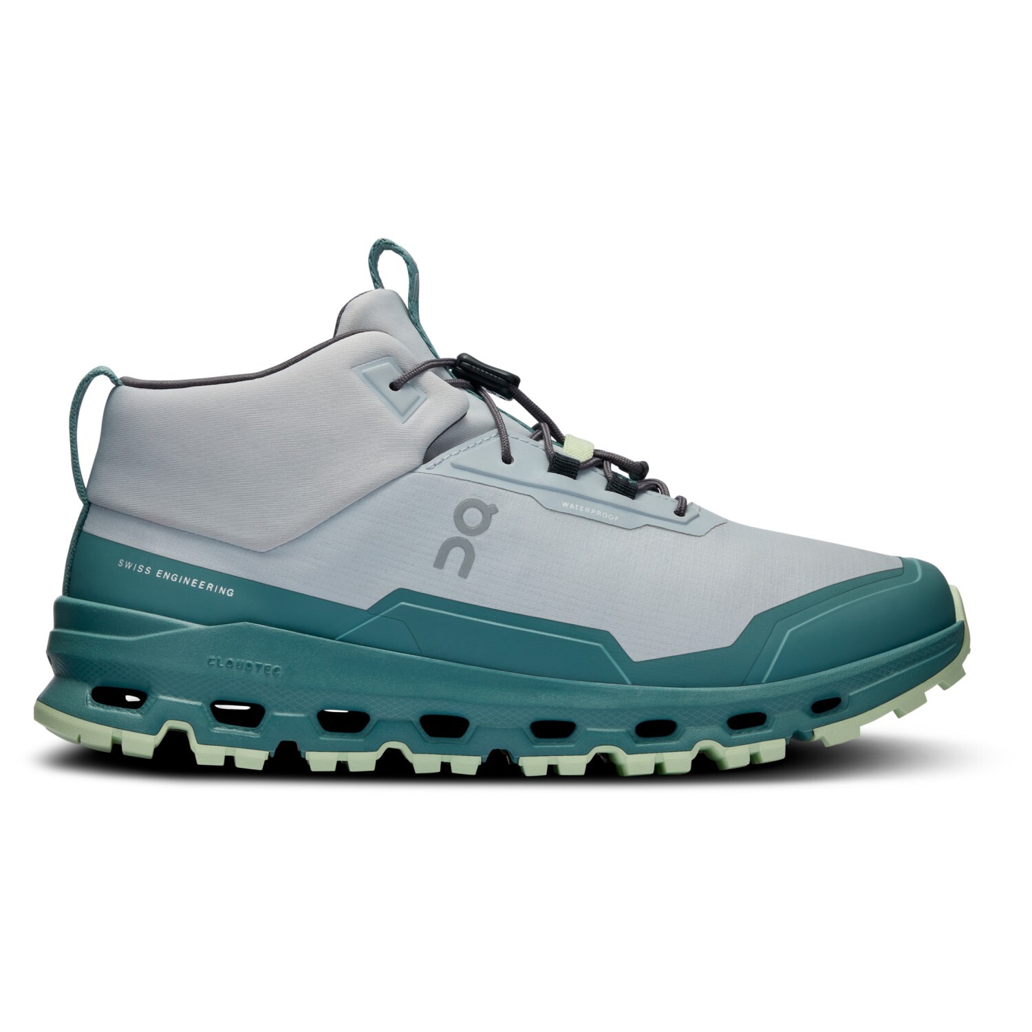 

Мультиспортивная обувь On Youth's Cloudhero Mid Waterproof, цвет Glacier/Sea