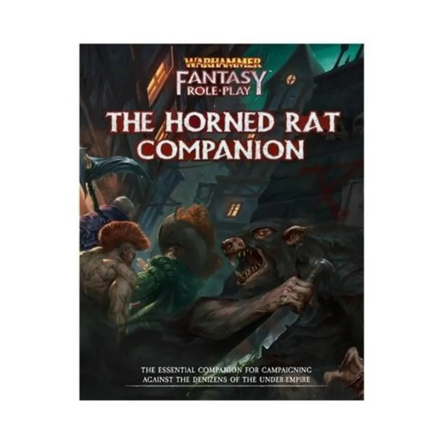 

Enemy Within Vol. 4 - The Horned Rat Companion, Warhammer Fantasy RPG 4th Edition (Cubicle Seven), твердый переплет