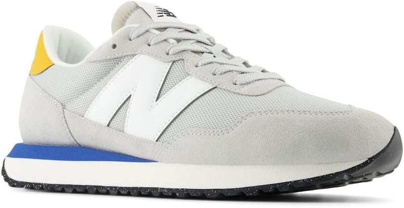 Мужские кроссовки для бега по шоссе New Balance 237 V1 Classic, Brighton Grey/White/Varsity Gold — фото 4