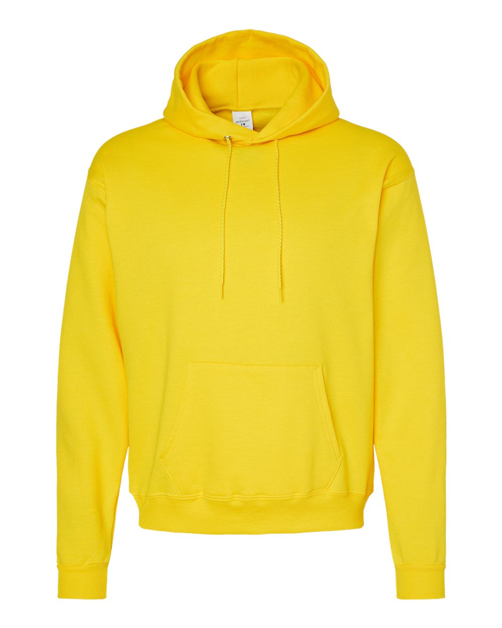 

Мужская толстовка с капюшоном Ecosmart Hanes, цвет athletic yellow