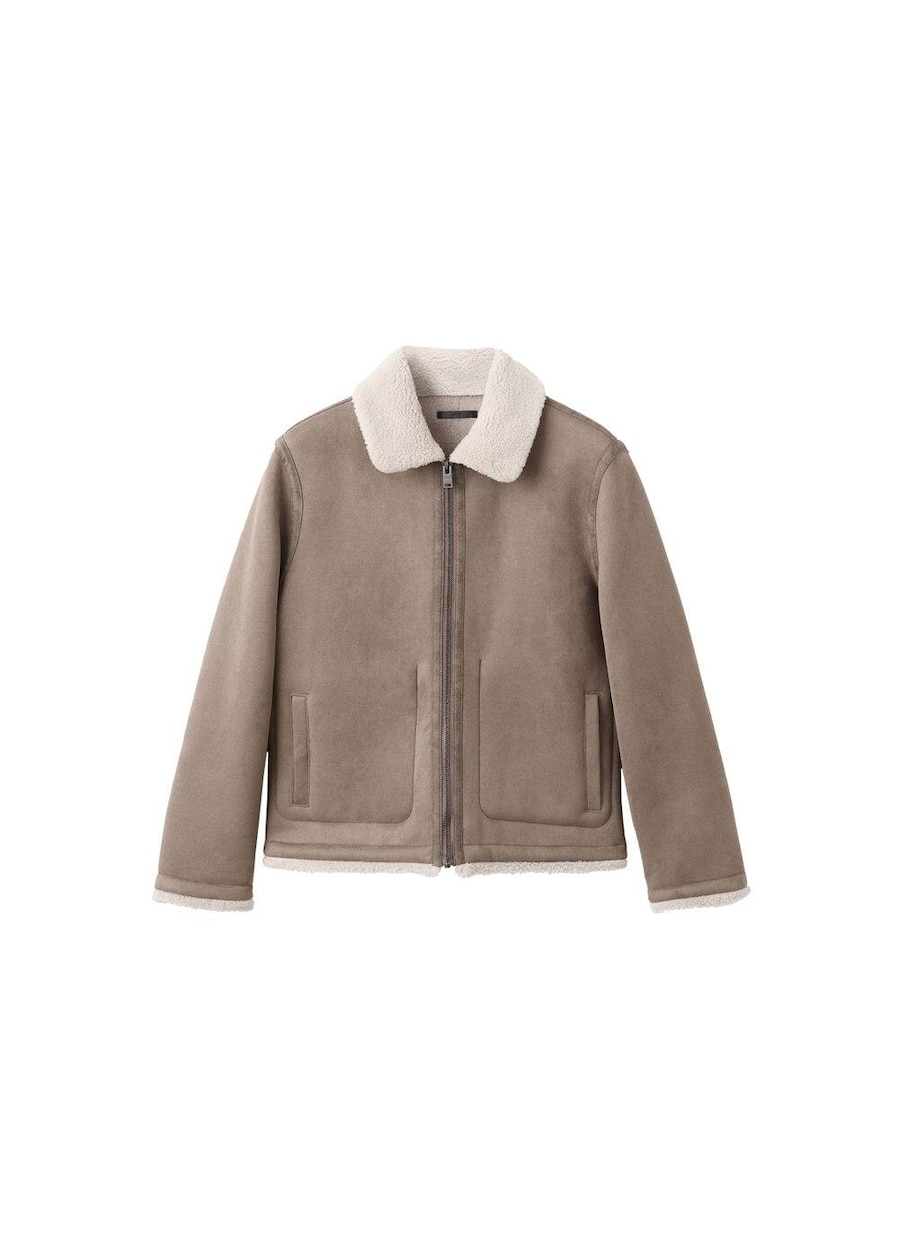 

Зимняя куртка MANGO MAN Idris, светло-коричневый