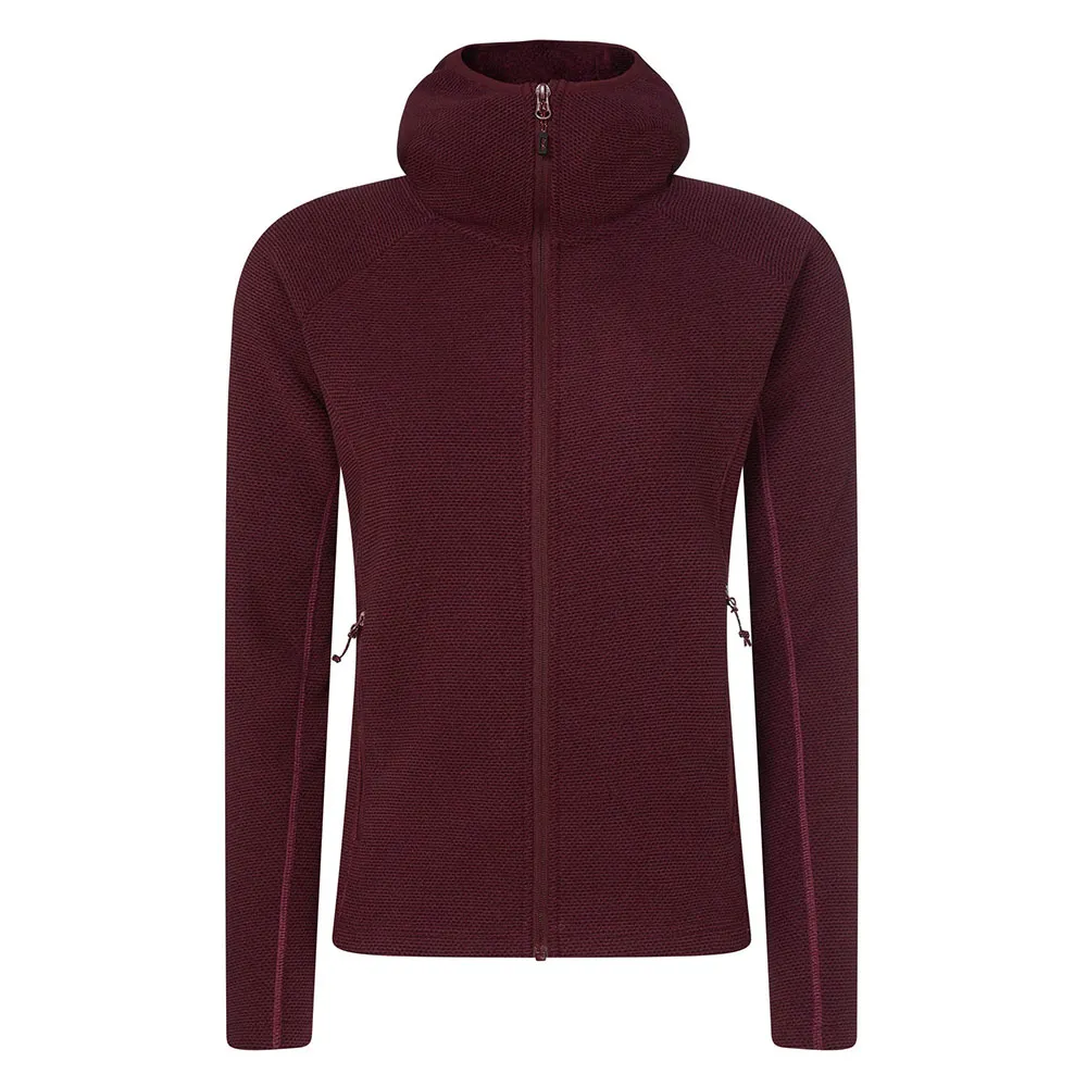 

Флис Rock Experience Crystal full zip, красный