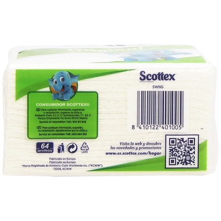 Средство для снятия макияжа Scottex — Салфетки оригинальные см — фото 2
