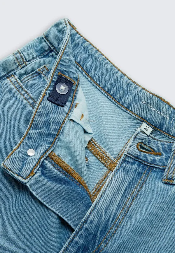 Джинсы свободного кроя для скейтеров Tom Tailor, Used Light Stone Blue Denim — фото 3