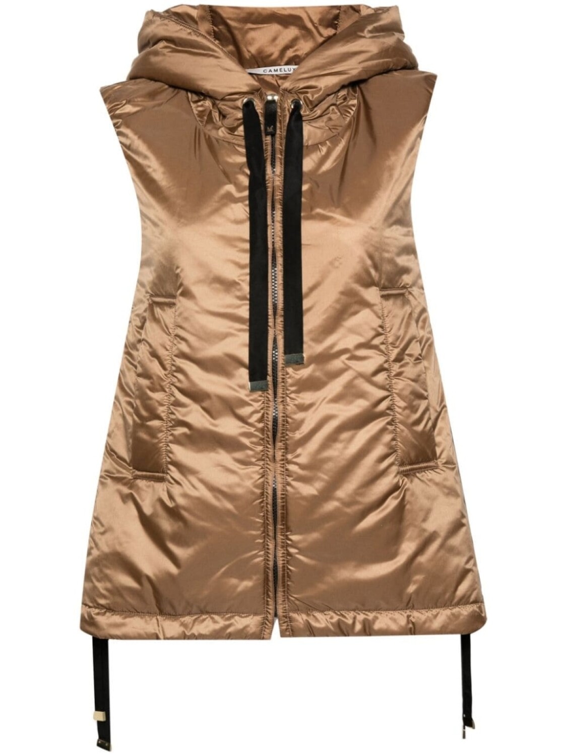 

Max Mara дутый жилет Greengo, коричневый