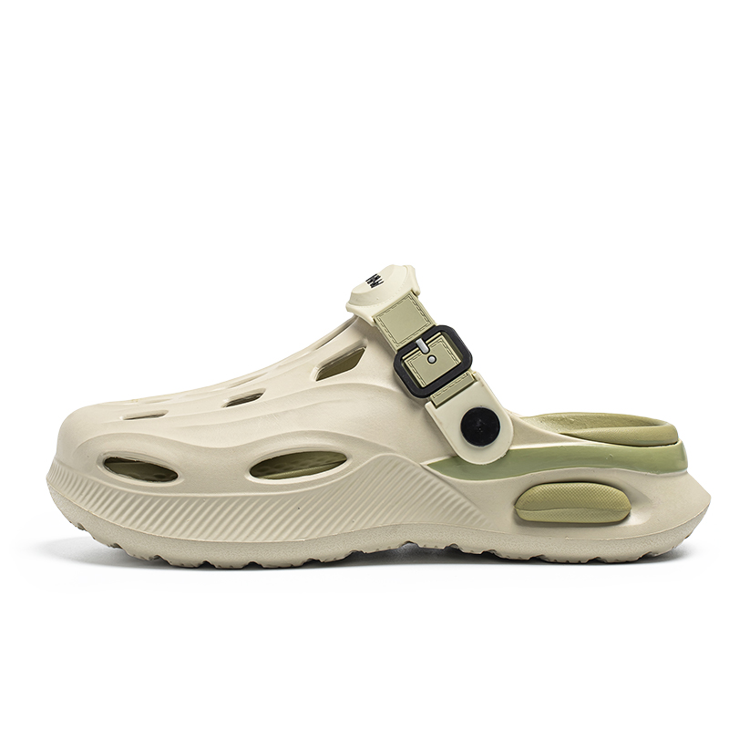 

NANJIREN Клоги мужские бежево-зеленые, цвет Beige Green