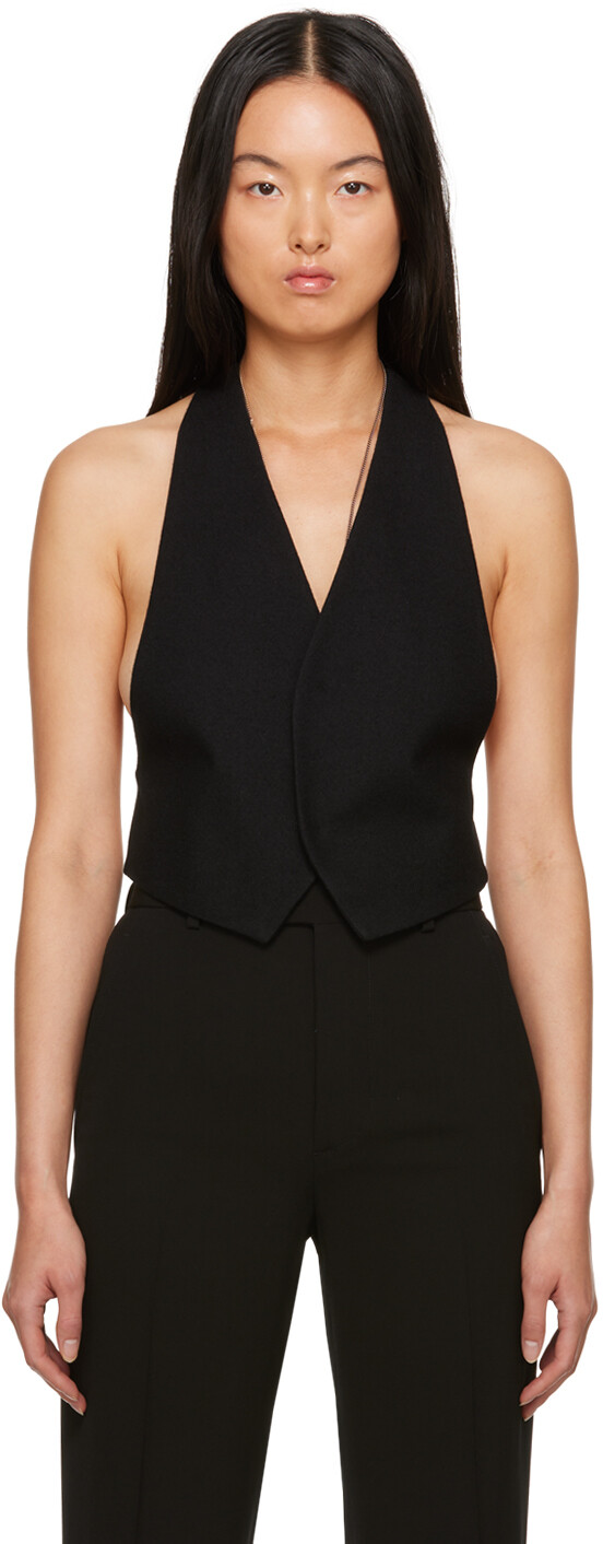 

Черный жилет Ann Demeulemeester Marina