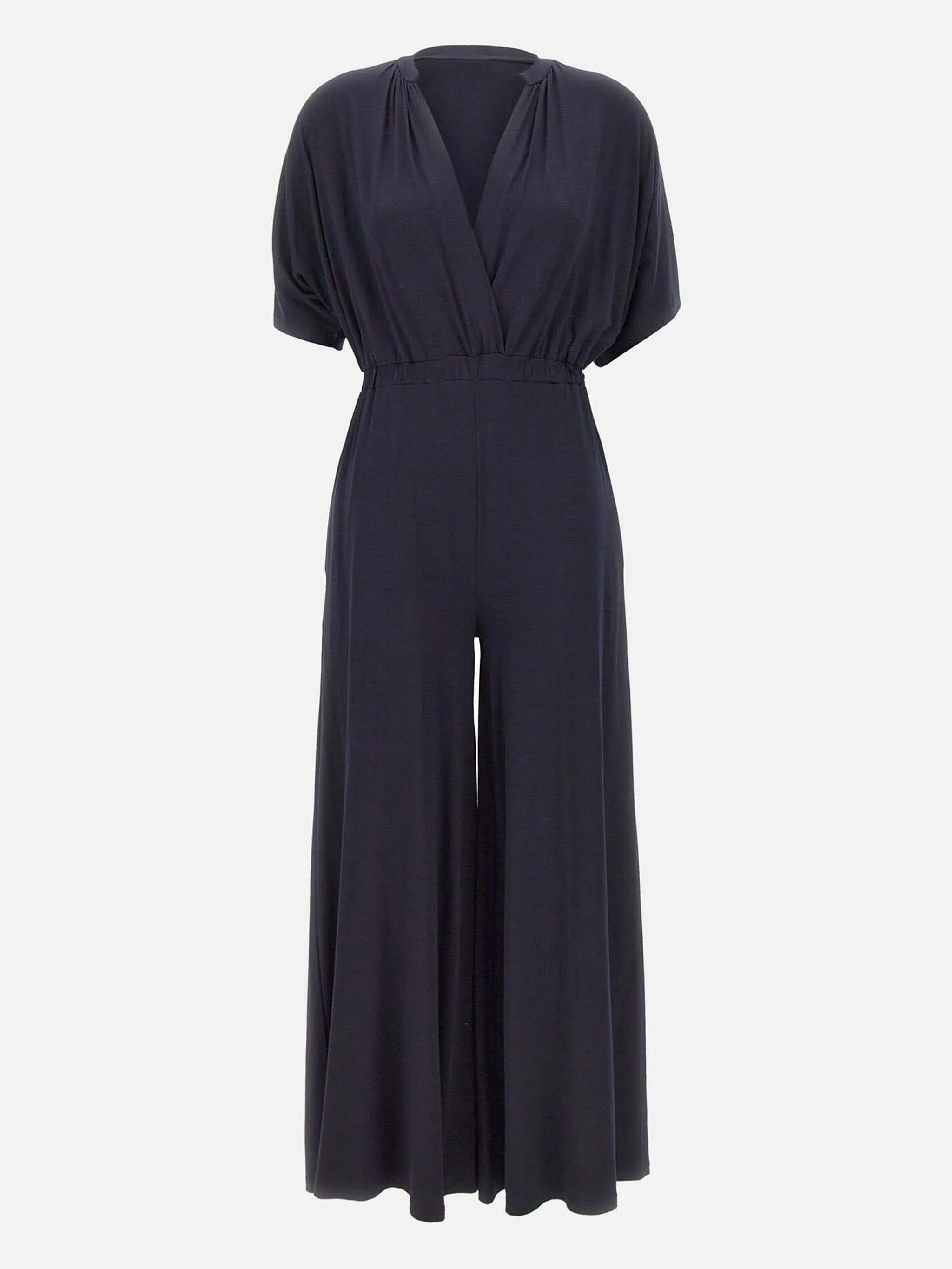 

Плиссированный комбинезон с V-образным вырезом Kaos, синий