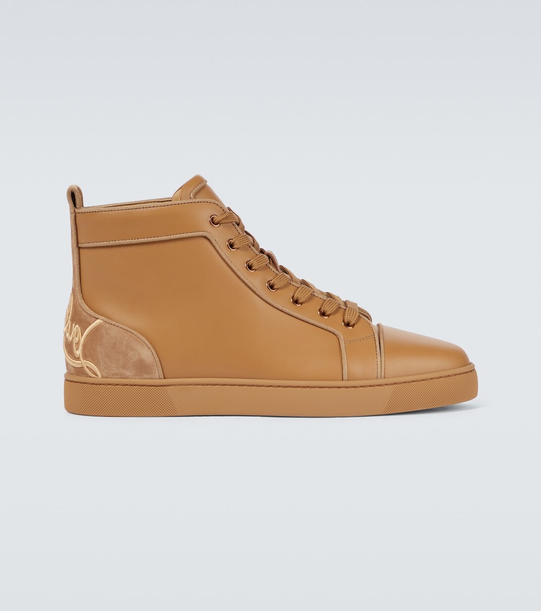 

Кроссовки Fun Louis Christian Louboutin, коричневый