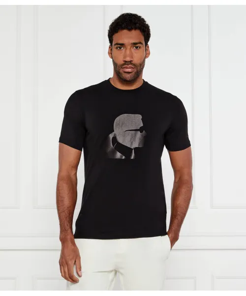 

Футболка Regular fit Karl Lagerfeld, черный
