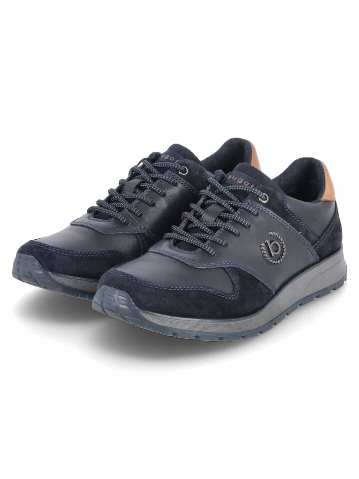 

Кроссовки на шнуровке Bugatti Low Sneaker, синий