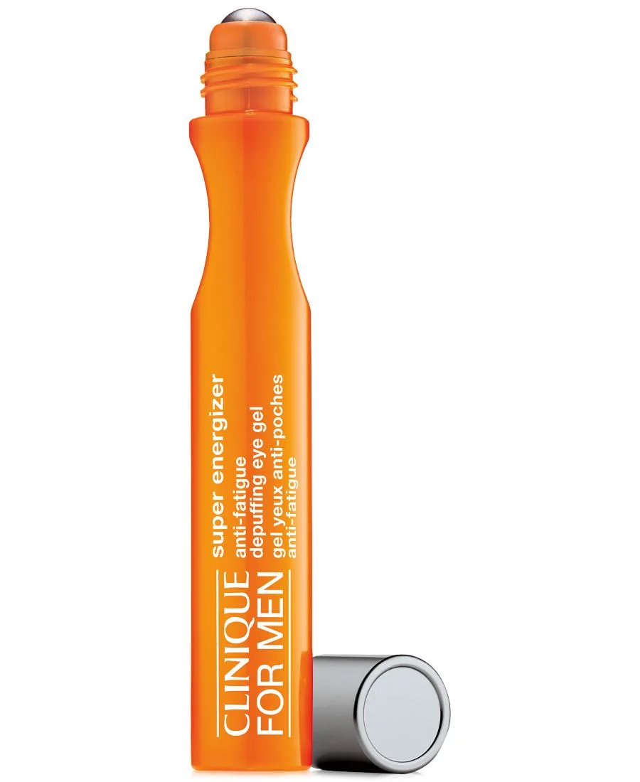 Патчи под глаза Clinique — Гель для глаз Super Energizer Anti-Fatigue Depuffing Eye Gel для мужчин