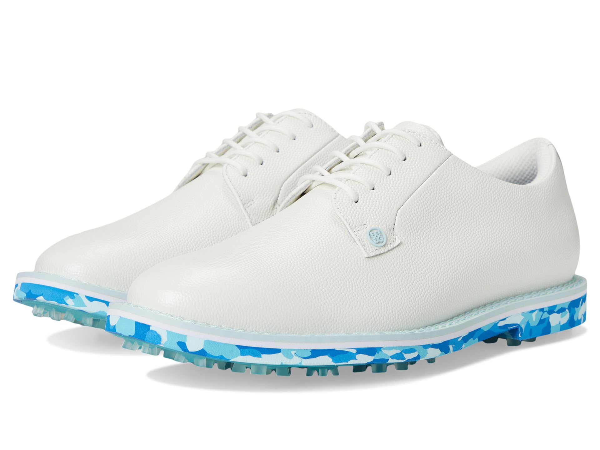 

Кроссовки GFORE Gallivanter Camo Leather Golf Shoes, цвет Snow/Mosaic