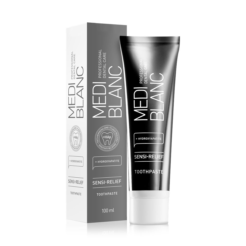Зубная паста Sensi-Relief для чувствительных зубов Mediblanc, 100 мл — фото 2