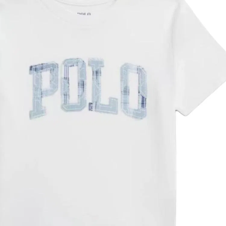 Футболка SS26 Classic Version Kids' Polo Ralph Lauren, White — фото 3