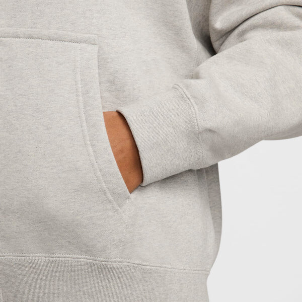Толстовка x stussy ss24 флисовая толстовка с полной молнией Nike, серый — фото 4