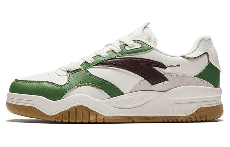 

Кроссовки ANTA Skateboarding Shoes Men Low-top White/Green, зеленый